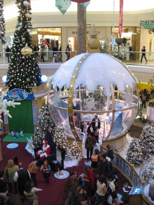 Christmas shopping at Short Hills