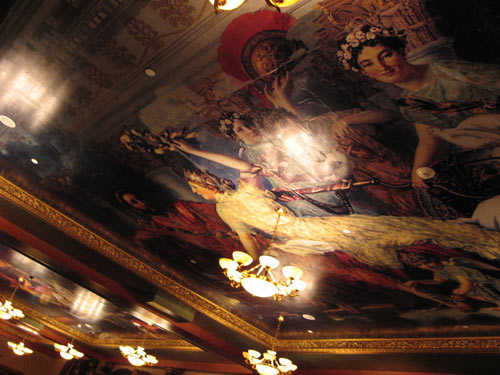 Linden Place Ceiling Mural