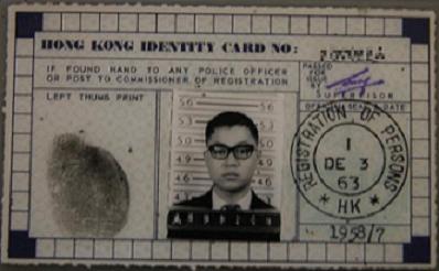 Hong Kong Identity Card