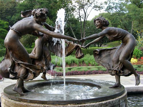 Three Dancing Maidens