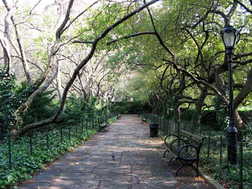 Conservatory Garden Path
