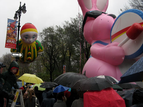 Energizer Bunny and Clown