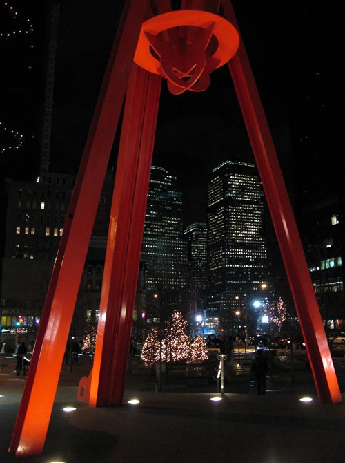 DiSuvero Zucotti Lights