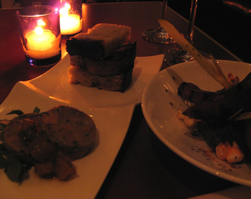 Foie Gras and Chorizo