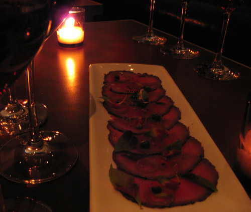 Venison Carpaccio