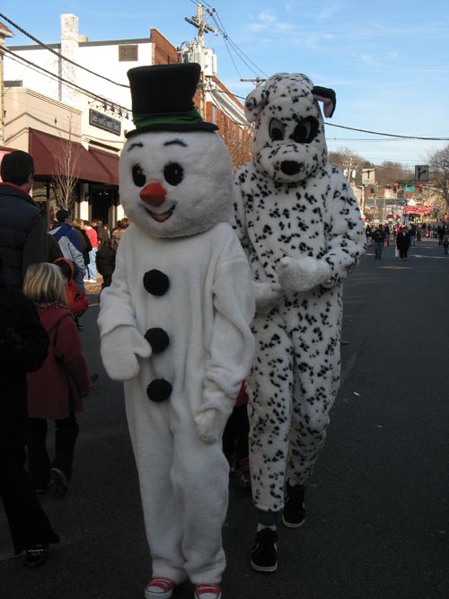 Snowman and Dalmatian
