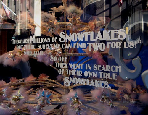 Saks Christmas Window