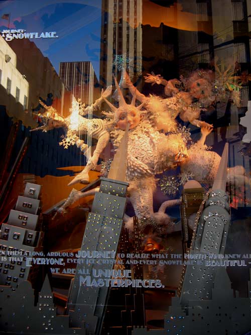 Saks Christmas Window