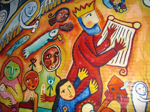 Chagall Inspired Mural