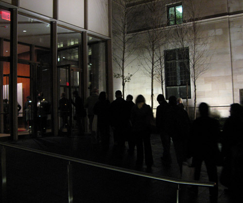 Morgan Library Line