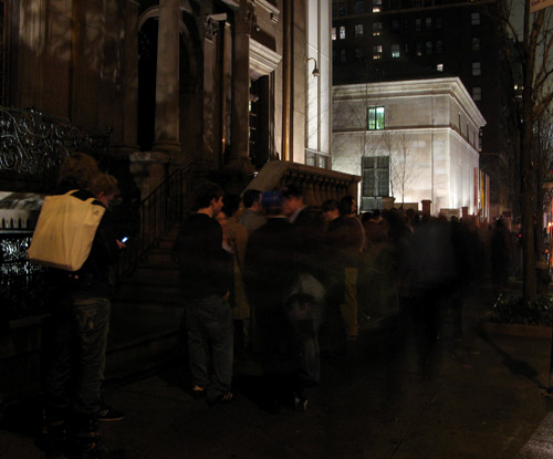 Morgan Library Line