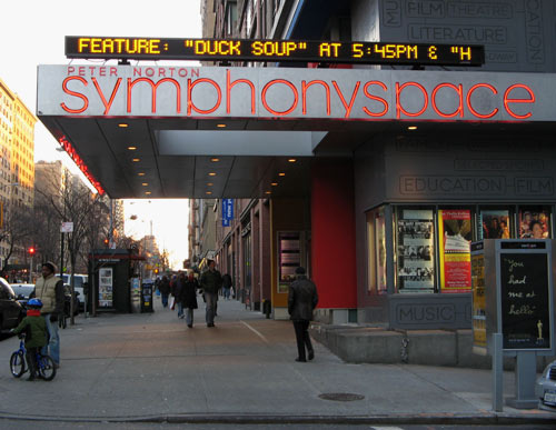 Symphony Space Duck Soup