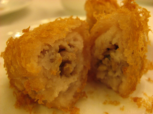 Fried taro ball