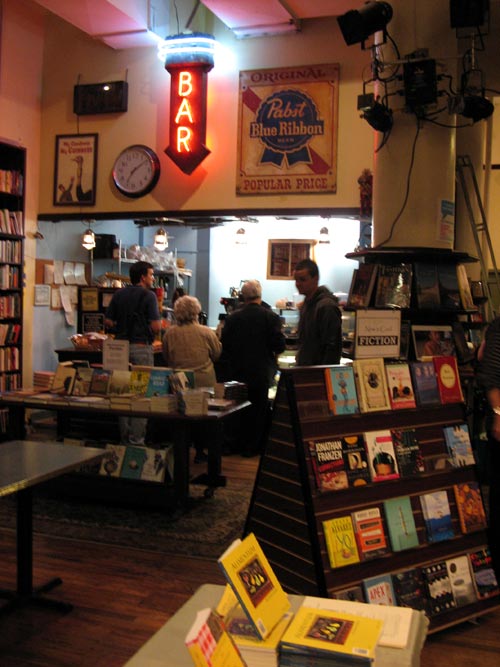 Housing Works Bookstore bar