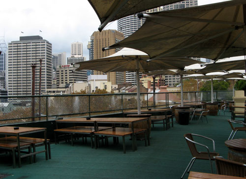 Glenmore Hotel rooftop
