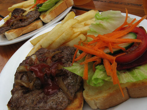 Steak sandwiches