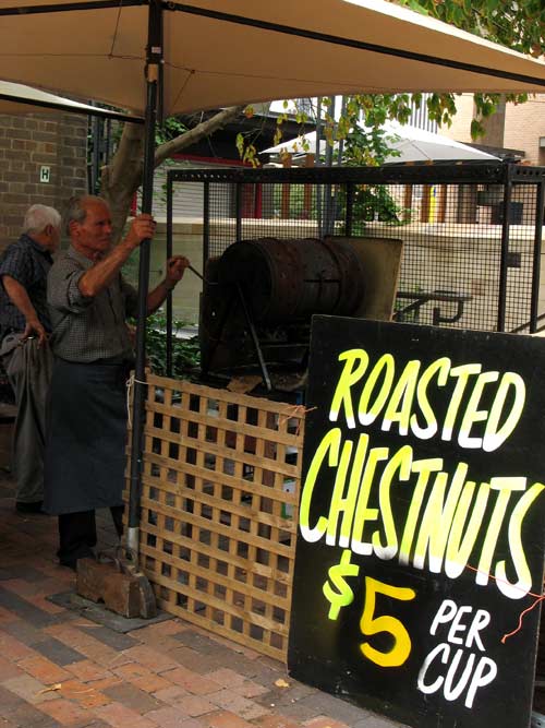 Roasted chestnuts