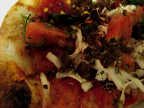 Vinnie’s vegan pizza