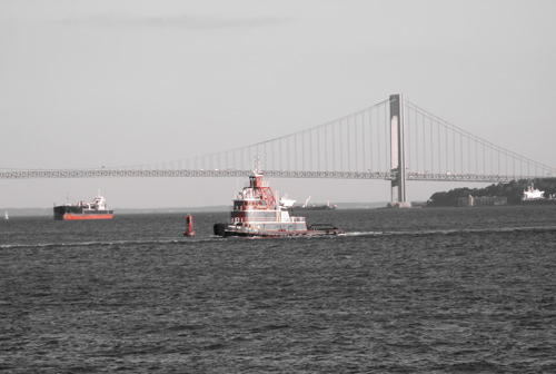 Red buoy
