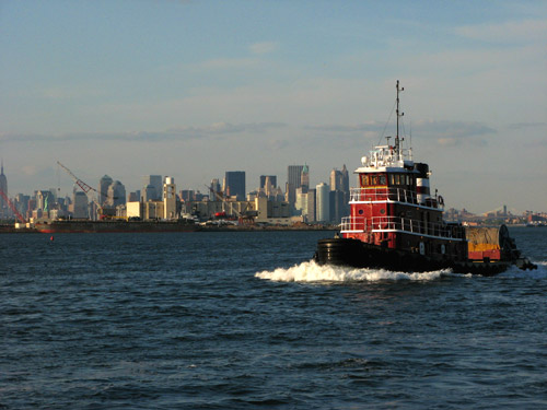 Working harbor