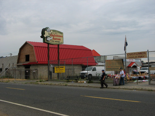 Englishtown flea market