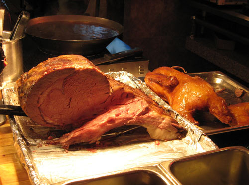 Harvest Buffet meats