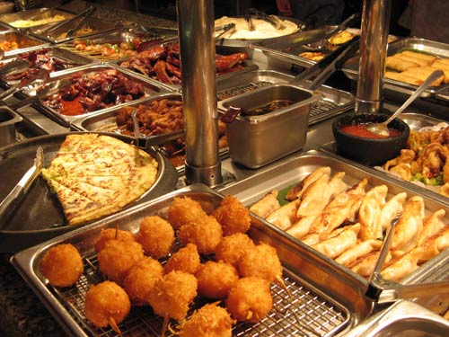 Harvest Buffet table