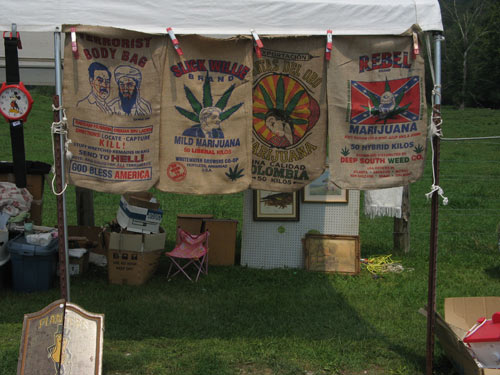 Burlap sacks