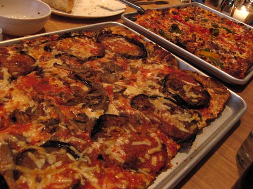 Adrienne’s pizzas