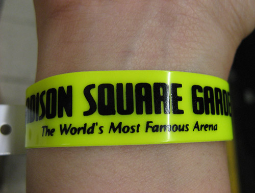 MSG wristband