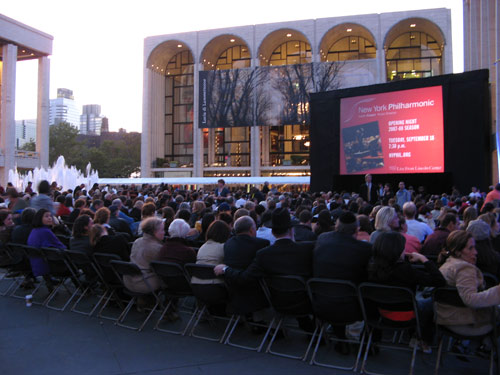 Philharmonic opening night