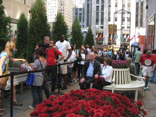 Rockefeller Center line