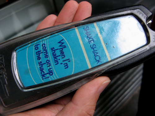 Shake Shack buzzer