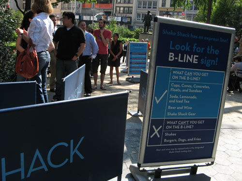 Shake Shack line