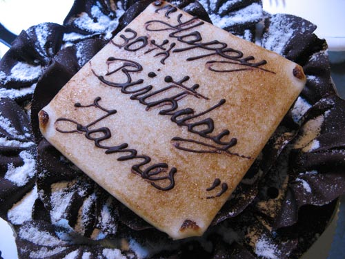 Happy Birthday, James