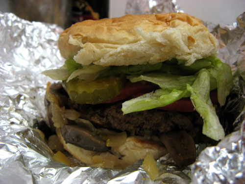 Five Guys burger