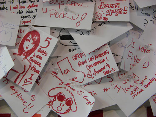 Five Guys testimonials