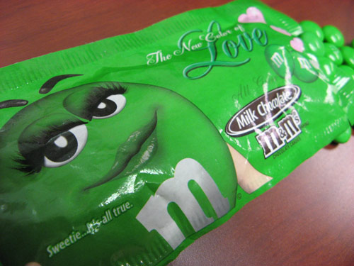 Green M&Ms