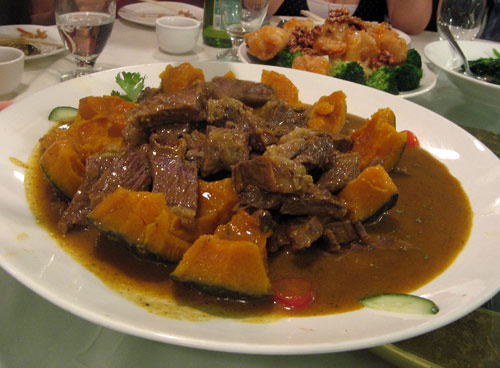 Short Rib Beef in a Pumpkin