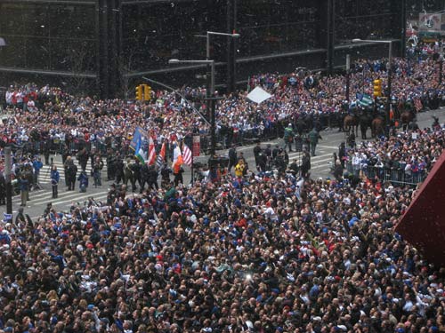 Giants parade
