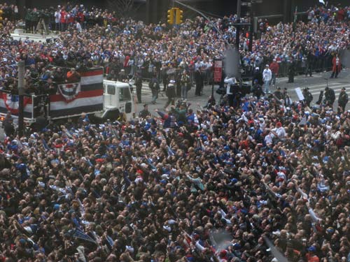 Giants parade