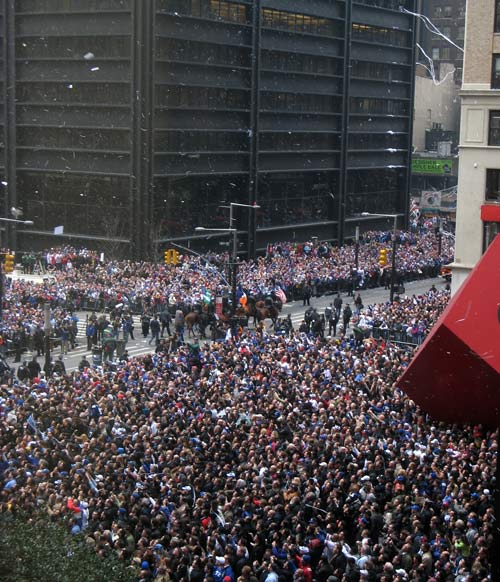 Giants parade