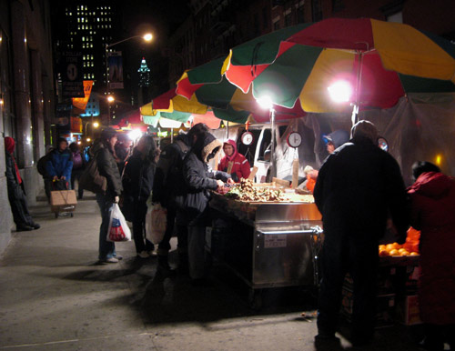 Chinatown stands