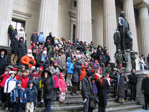 Federal Hall steps